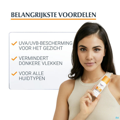 Eucerin Sun Pigment Control SPF 50+ Fluid - Voorkomt Pigmentvlekken, Snel Absorberend, Alle Huidtypes